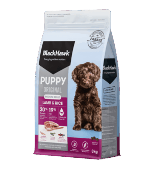 Black Hawk Puppy Medium Breed Lamb & Rice