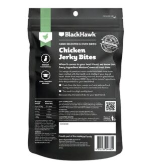 Black Hawk Chicken Jerky Bites for Puppies