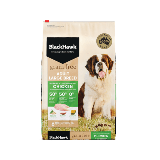 Black Hawk Adult Large Breed Grain Free Chicken