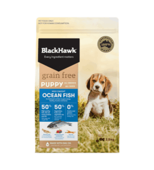 Black Hawk Puppy Grain Free Ocean Fish