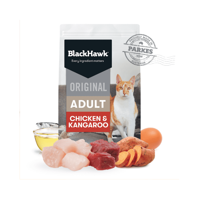 Black Hawk Original Cat Chicken and Kangaroo Dry Food - Image 2