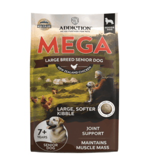 Addiction MEGA Chicken for Large Breed Senior 7+, Complete & Balanced Dry Dog Food