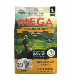 Addiction MEGA Chicken for Large Breed Puppy, Complete & Balanced, Dry Dog Food
