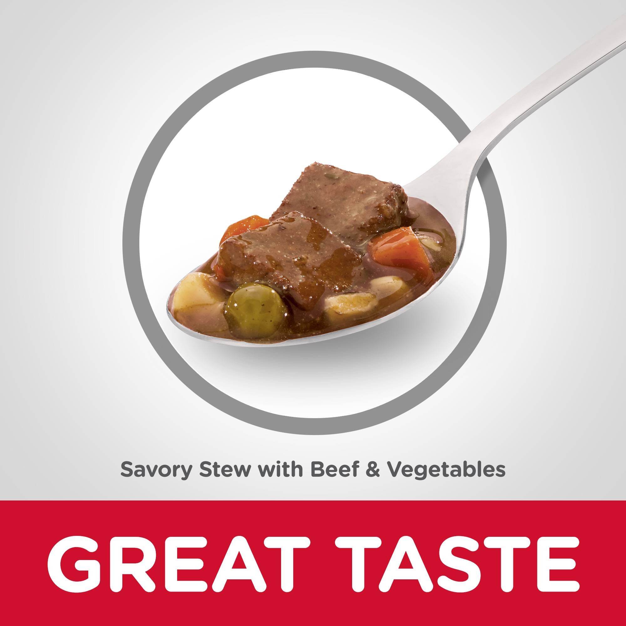 Hill's Science Diet Adult 7+ Savoury Stew Beef & Vegetables Wet Dog Food - Image 3