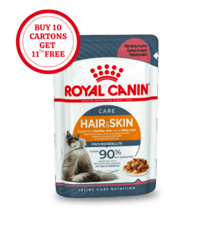 Royal Canin Hair & Skin in Gravy