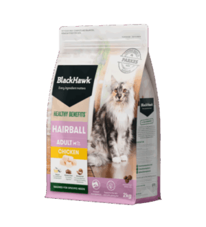 Black Hawk Healthy Benefits Cat Hairball Chicken Dry Food