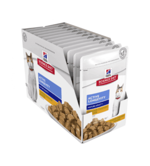 Hill's Science Diet Adult 7+ Chicken Tender Chunks in Gravy Wet Cat Food