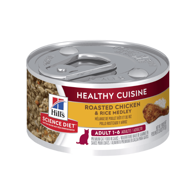 Hill's Science Diet Adult Chicken & Rice Medley Wet Cat Food