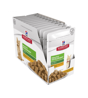 Hill's Science Diet Kitten Chicken Tender Chunks in Gravy Wet Cat Food