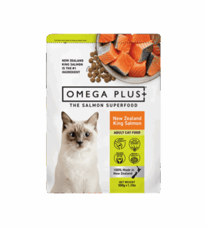 Omega Plus Cat King Salmon Dry Kibble