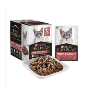 Pro Plan Adult Wet Cat Fussy & Beauty