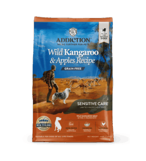 Addiction Wild Kangaroo & Apples, Sensitive Care, Novel Protein Dry Dog Food