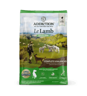 Addiction Le Lamb, Complete & Balanced, Digestive Health Dry Dog Food