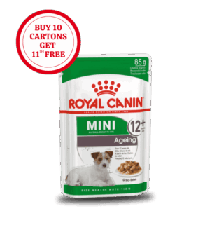 Royal Canin Mini Ageing 12+ Gravy Wet Dog Food