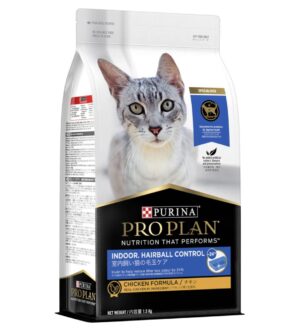 Pro Plan Indoor. Hairball Control Dry Cat Food