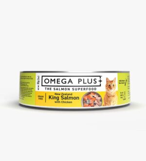 Omega Plus King Salmon with Chicken Wet Cat Food