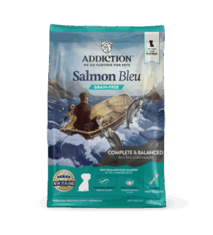 Addiction Salmon Bleu Puppy, Complete & Balanced, Skin & Coat Dry Puppy Food