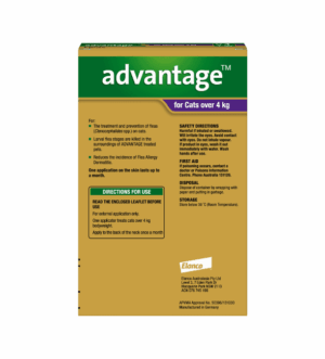 Advantage™ Fleas for Cats Over 4kg, 4 Pack