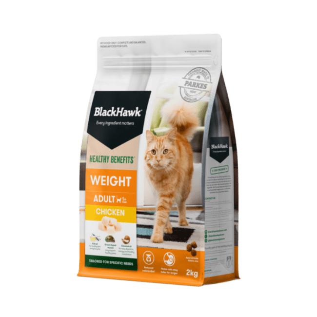 Black Hawk Healthy Benefits Cat Weight Management Chicken Dry Food