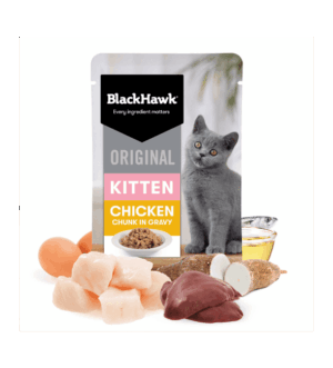 Black Hawk Original Kitten Chicken in Gravy