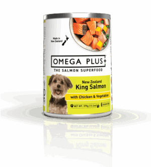 Omega Plus Dog King Salmon with Chicken and Vegetables Wet Dog Food