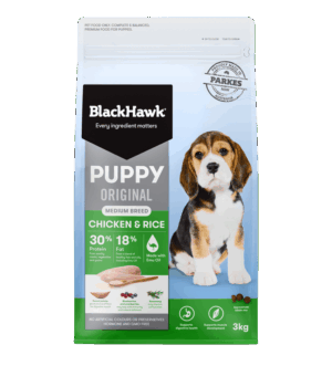 Black Hawk Puppy Medium Breed Chicken & Rice