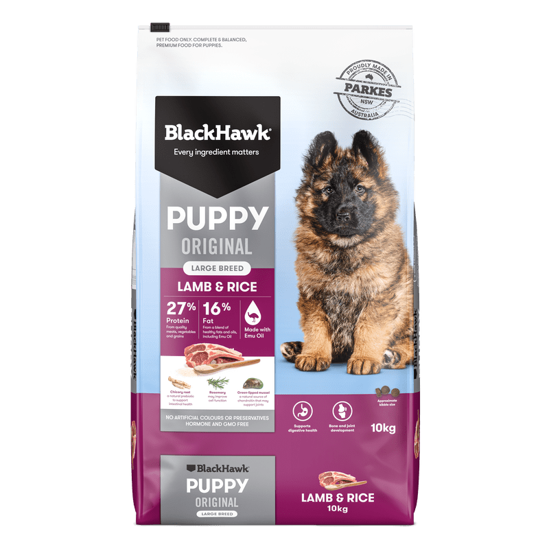 Black Hawk Puppy Large Breed Lamb & Rice - Image 2
